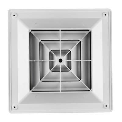 SD-P1 Plastic square ceiling diffuser