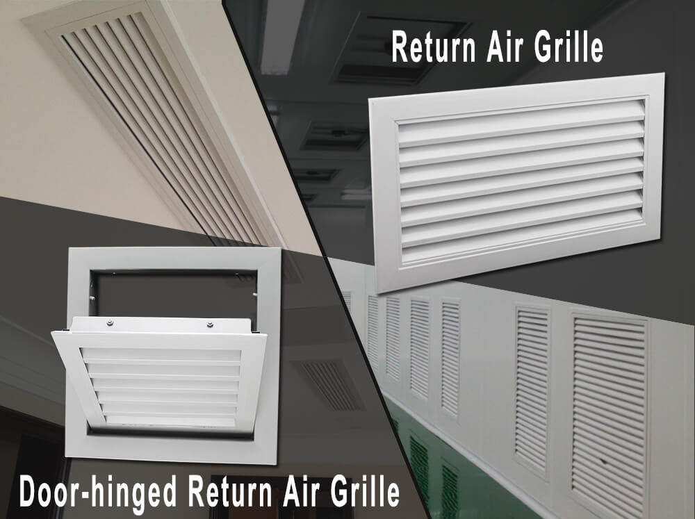 What is a return air grille?