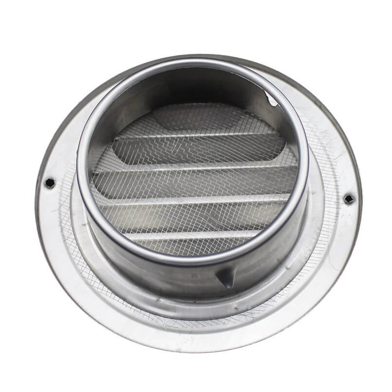 EV-CS Stainless Steel round grille air vent, corridor air vent with net