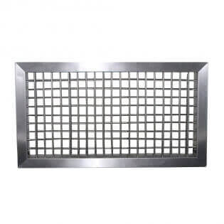 DDG-S stainless steel double deflection air grille