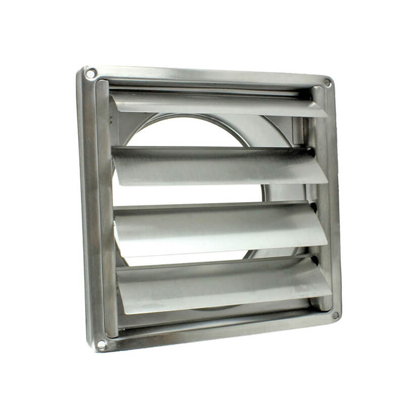 EV-DS Wall vent, Gravity louvred vent, stainless steel air vent supplier