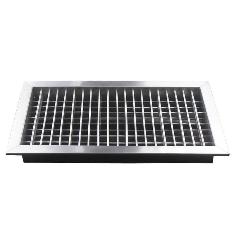 DDG-S stainless steel double deflection air grille factory